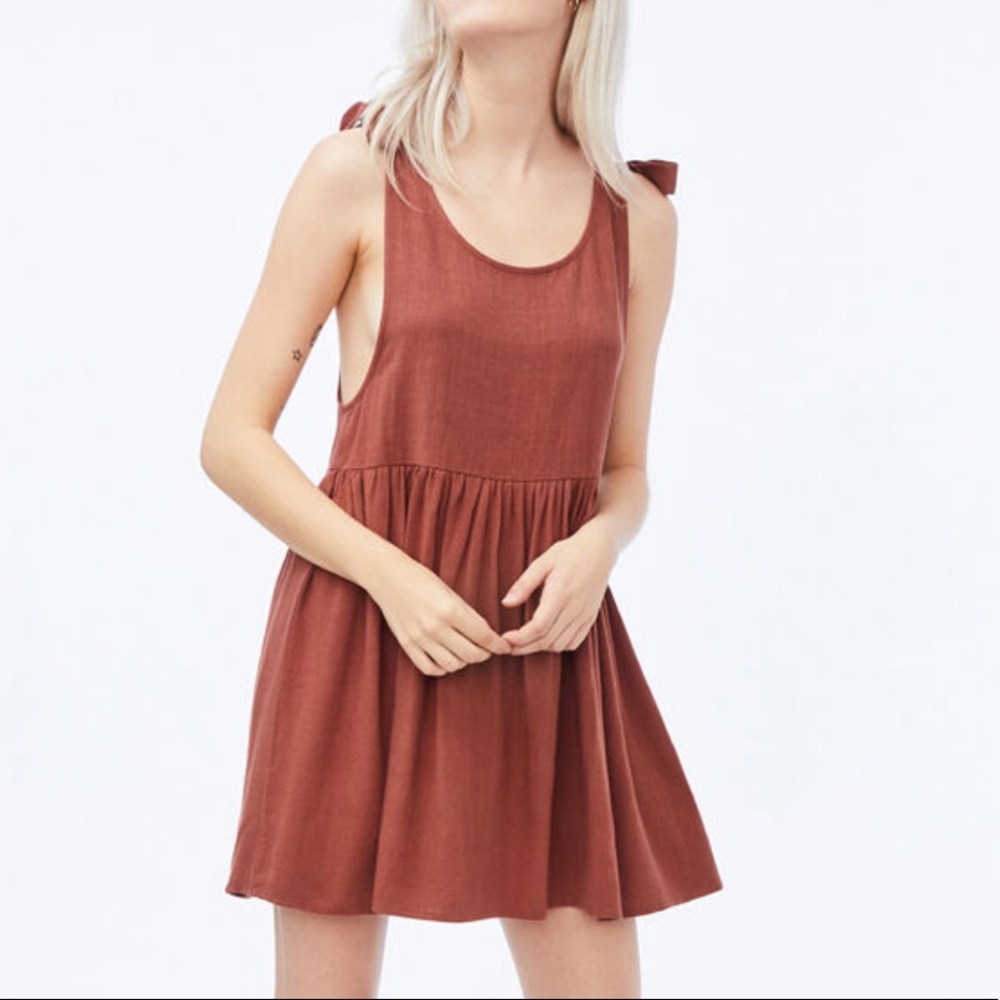 Tie Strap Babydoll Dress LA Hearts PacSun